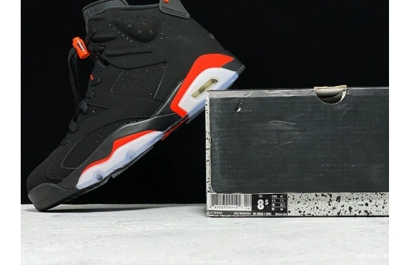 Rep EP 384664-060 OG 2019 AIR INFRARED 384664-060 JORDAN 6 BLACK RETRO 0209